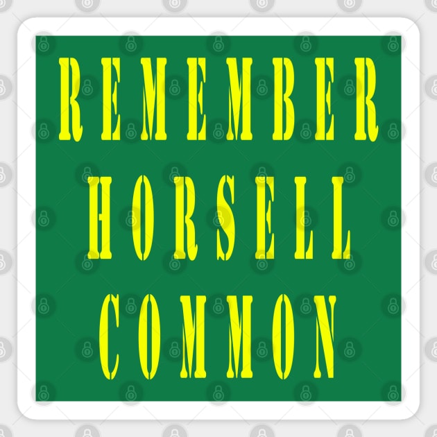 Remember Horsell Common Sticker by Lyvershop